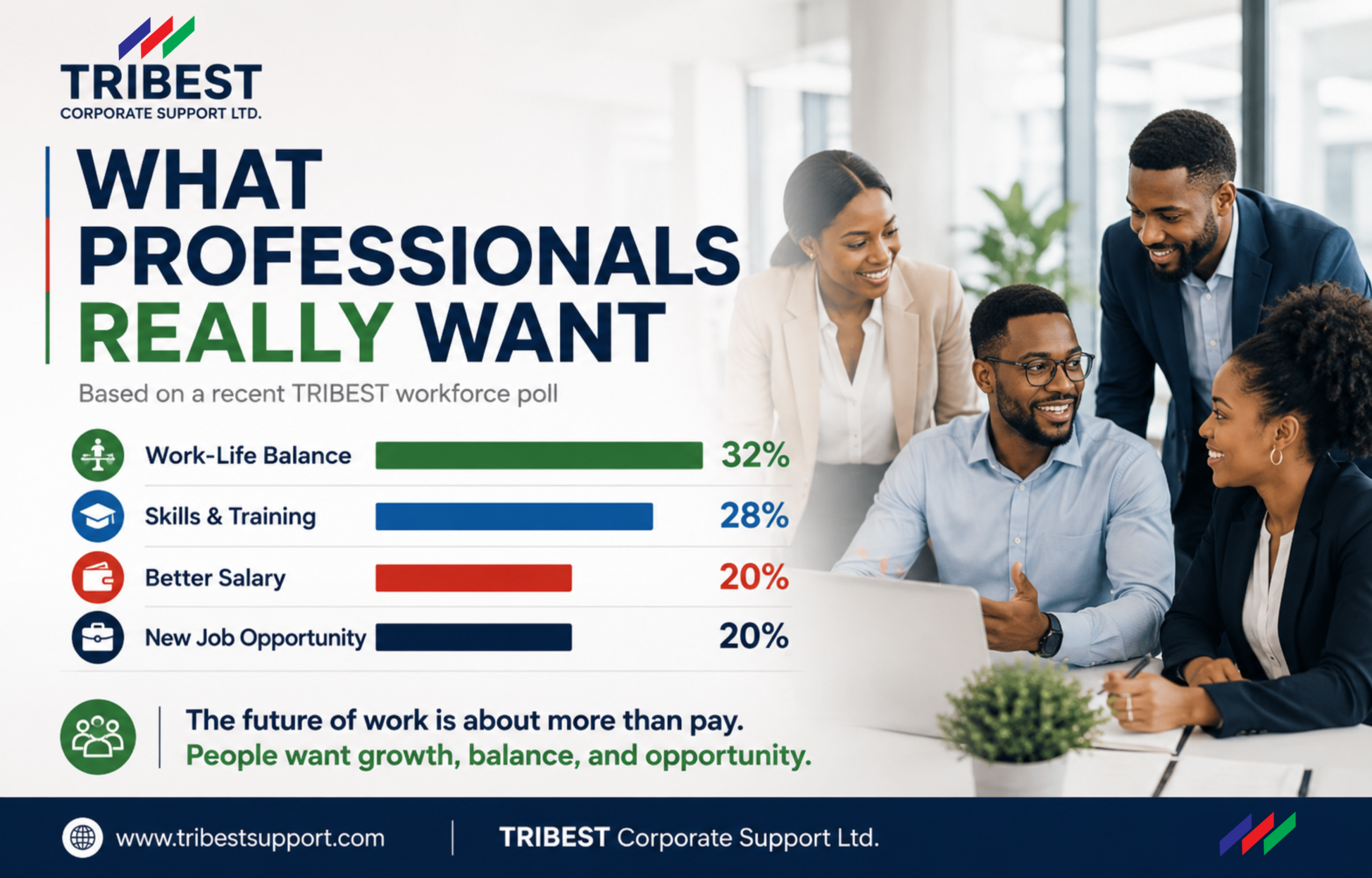 What Professionals Really Want: A Lesson for Employers and Leaders